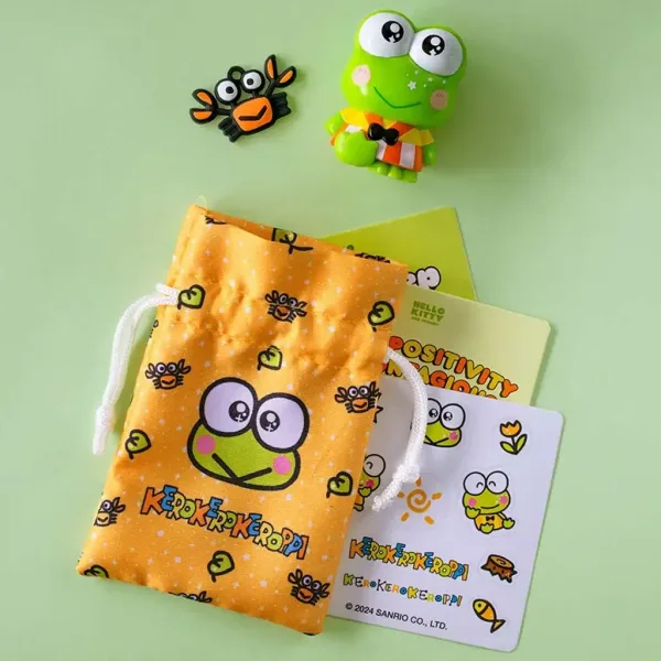 Hello Kitty: Keroppi figúrka v krabici s doplnkami 6 cm obrázok 3