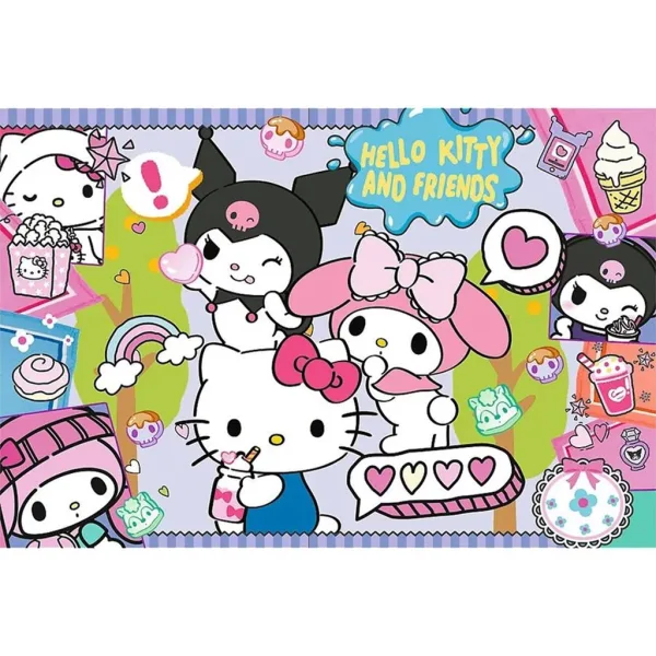 Hello Kitty a priatelia 300-dielne puzzle - Trefl obrázok 2