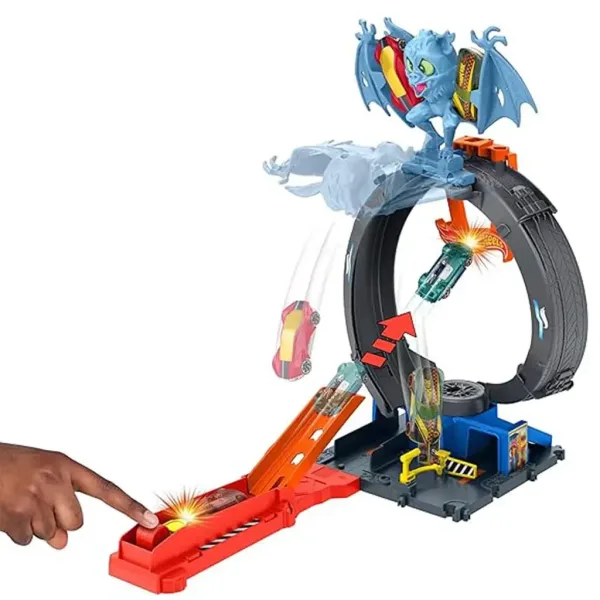 Hot Wheels: Dráhový závod s Batmanovým loopom - Mattel obrázok 2