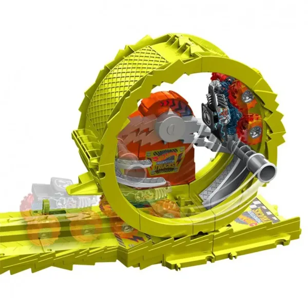 Hot Wheels Monster Trucks: Power Smasher Naháňačka dráhová súprava - Mattel obrázok 2