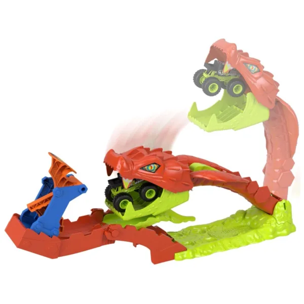Hot Wheels Monster Trucks: Sada s hadím útokom – Mattel obrázok 3