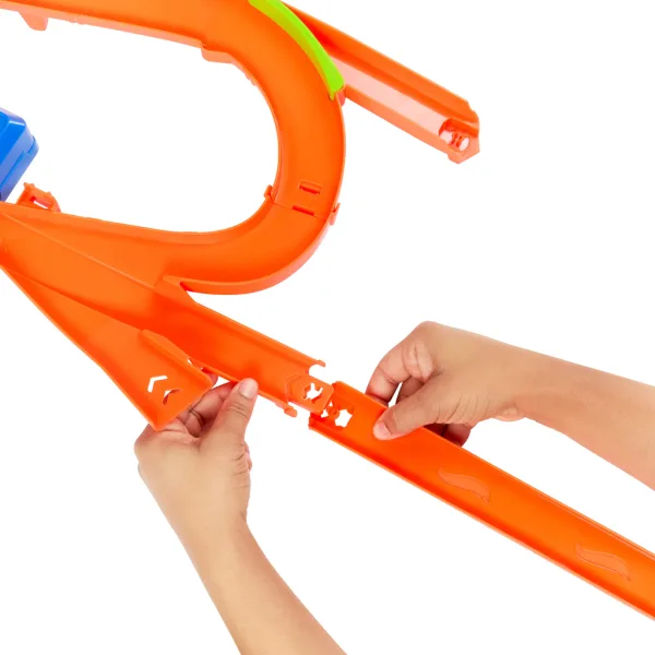Hot Wheels Stunt Tracks: Zrážka vo vzduchu dráhová súprava s autíčkom – Mattel obrázok 3