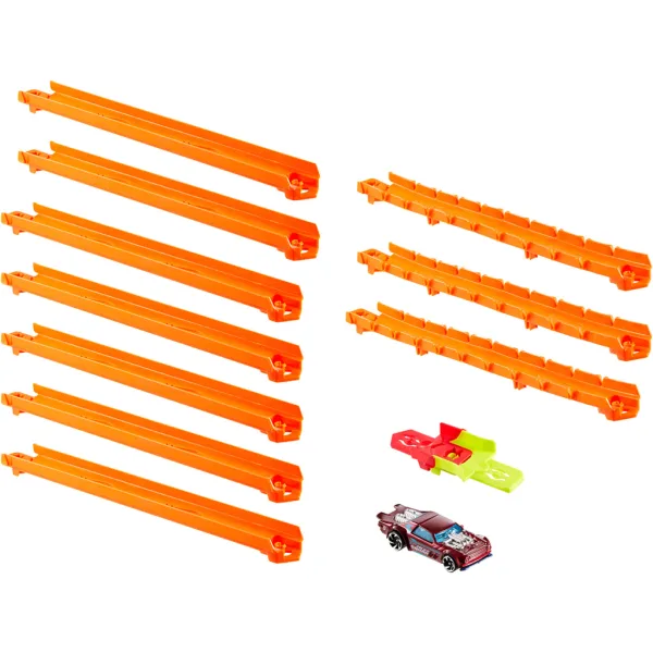 Hot Wheels Track Creator: Priama traťová sada - Mattel obrázok 2