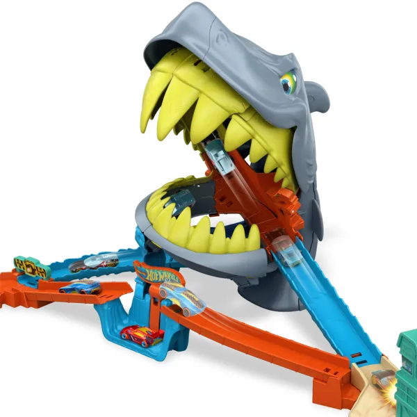 Hot Wheels: Žraločí útok — súprava dráhy s autíčkom - Mattel obrázok 2