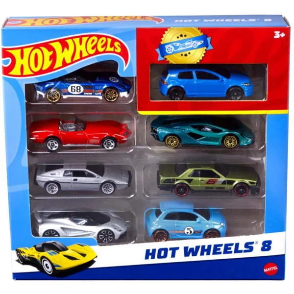 Hot Wheels autíčka 8-kusový balík - Mattel obrázok 2