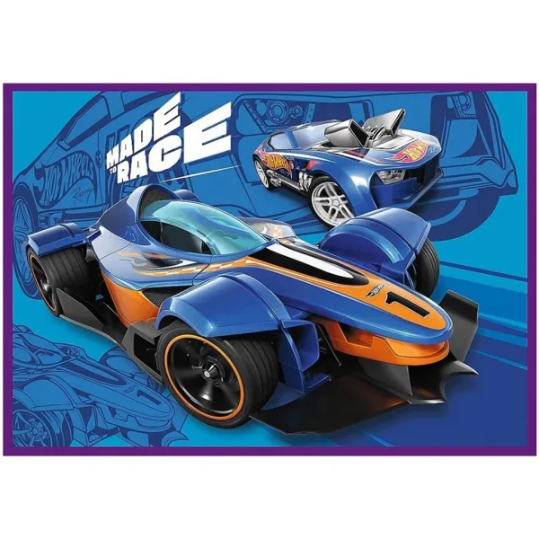 Hot Wheels závodné autá, sada 4 puzzle po 250 dielikov - Trefl obrázok 2