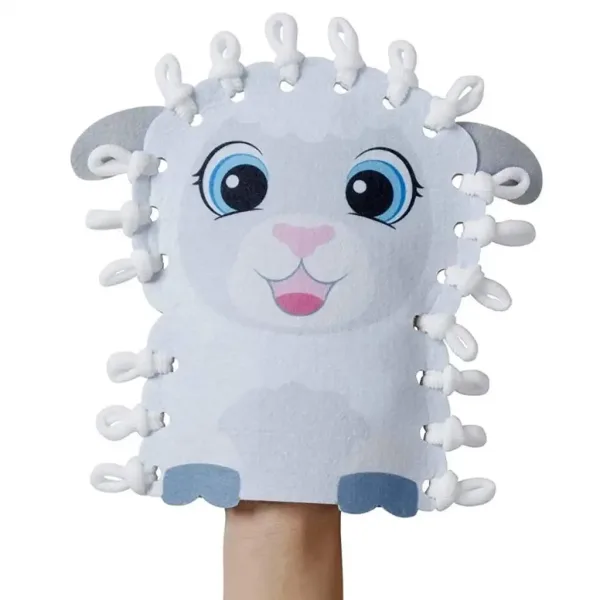 Hrkni! Zvieratá na farme, kreatív sada na výrobu bábok - Melissa & Doug obrázok 3