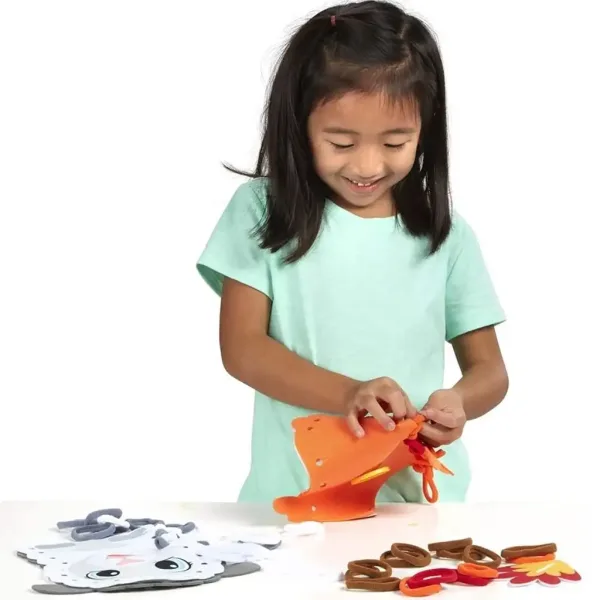Hrkni! Zvieratá na farme, kreatív sada na výrobu bábok - Melissa & Doug obrázok 6