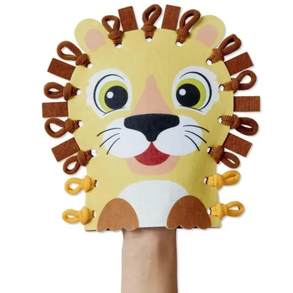 Hurkold! Kreatívna súprava na výrobu bábok divých zvierat - Melissa & Doug obrázok 3