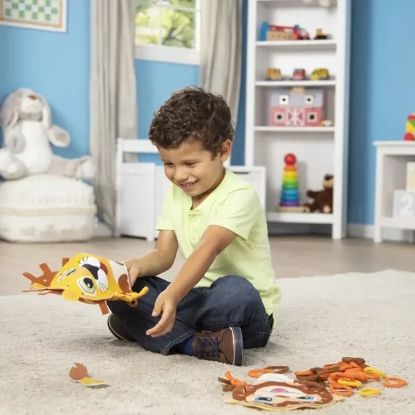 Hurkold! Kreatívna súprava na výrobu bábok divých zvierat - Melissa & Doug obrázok 6