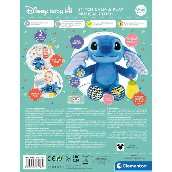 Interaktívna Disney Stitch plyšová figúrka - Clementoni obrázok 3