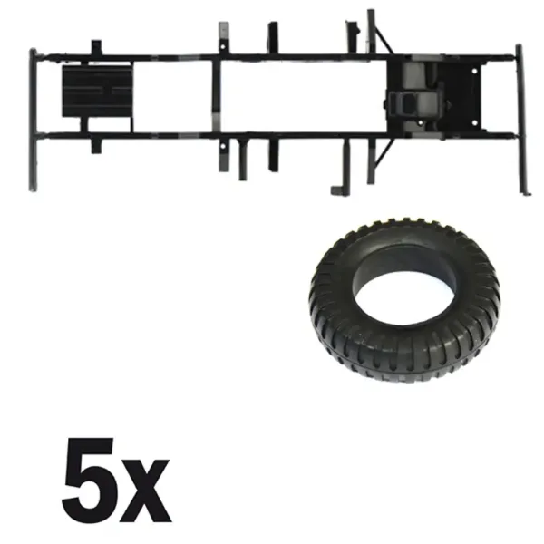 Italeri 1/24 Land Rover 109 LWB terénny model obrázok 5