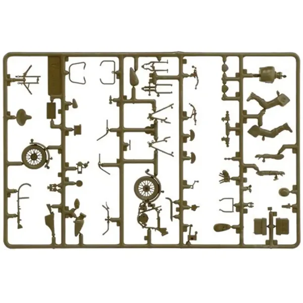 Italeri 1/35 U.S. Motorcycles 2ks vojenský motocykel model obrázok 2