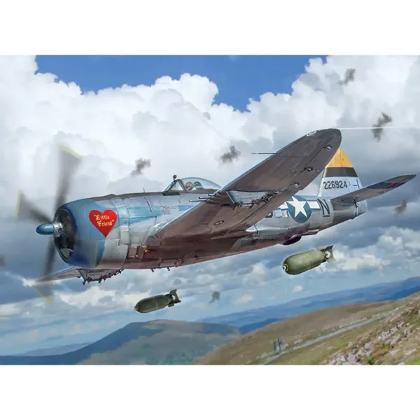 Italeri 1/48 P-47D Thunderbolt model lietadla obrázok 9