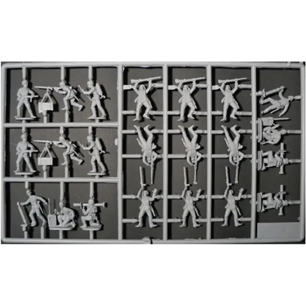 Italeri 1/72 Nemecká pechota Nemecké vojenské figúrky model obrázok 2