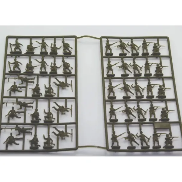 Italeri 1/72 Nemecký Afrikakorps Nemecké vojenské figúrky model obrázok 2