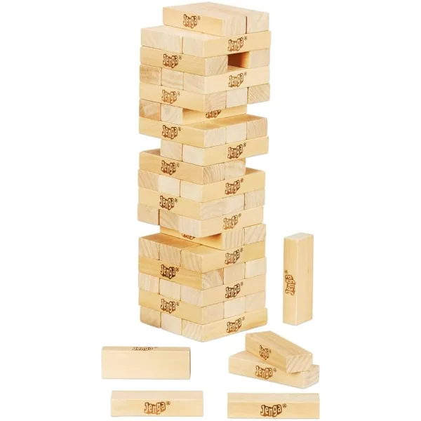 Jenga Classic spoločenská hra nové vydanie - Hasbro obrázok 2