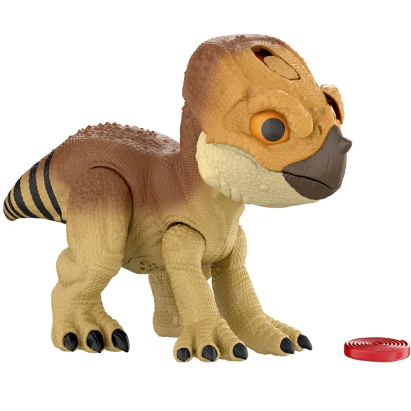 Jurassic World: Znovuzrodenie - Interaktívna dinosaurus figúrka Aquilops Dolores - Mattel obrázok 2