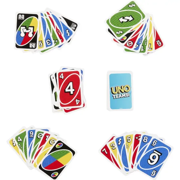Kartová hra UNO Teams - Mattel obrázok 3