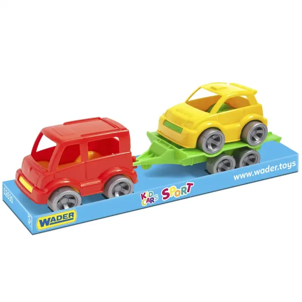 Kid Cars autá s prívesom - Wader obrázok 2