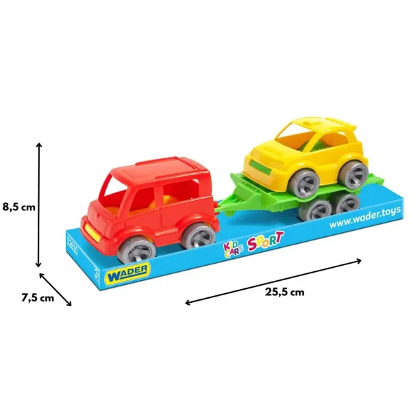 Kid Cars autá s prívesom - Wader obrázok 4
