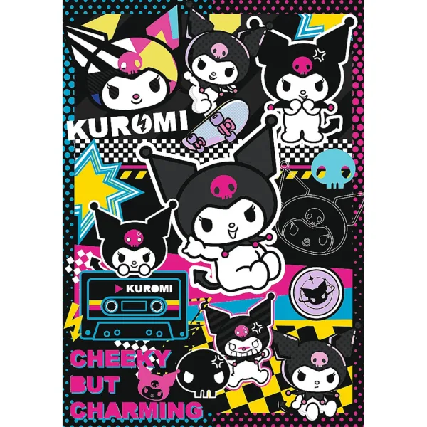 Kuromi nezbedne roztomilá 1000-dielna puzzle - Trefl obrázok 2