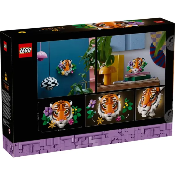LEGO® Art: Zbierka fauny – Tiger (31217) obrázok 2