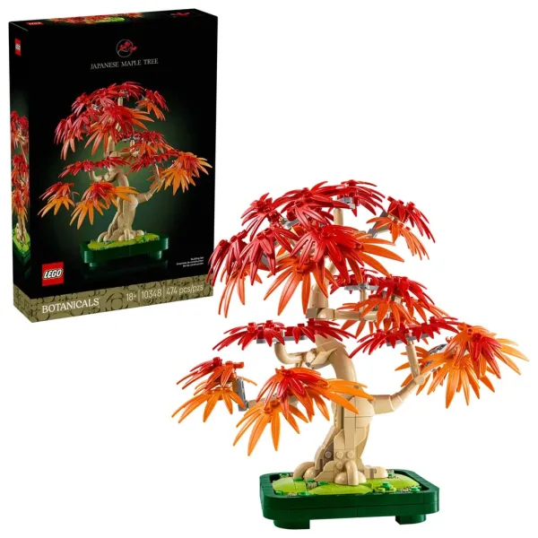 LEGO® Botanicals: Bonsaj japonského javora s červenými listami (10348) obrázok 1