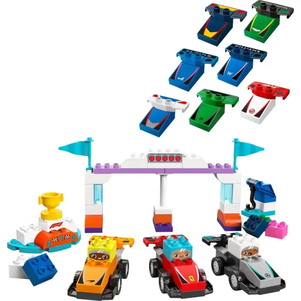 LEGO® DUPLO®: F1® pretekárske autá a piloti (10445) obrázok 4