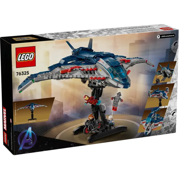 LEGO® Marvel: Avengers: Vek Ultrona Quinjet (76325) obrázok 6