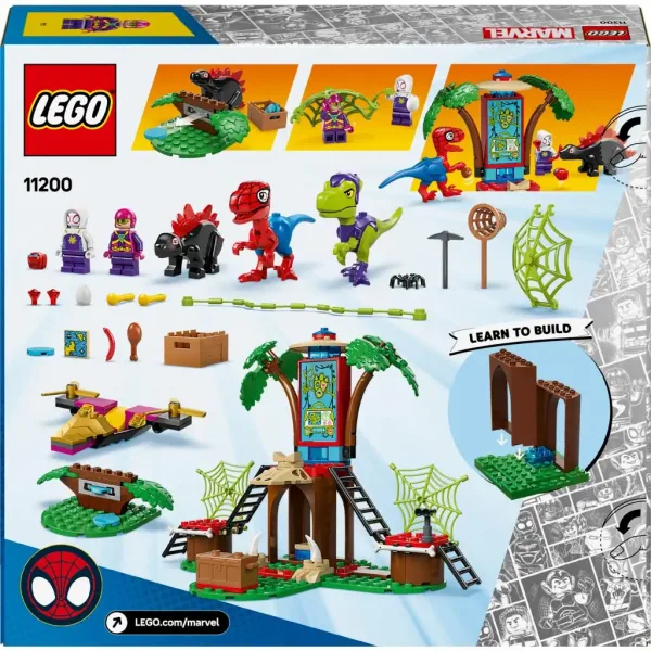 LEGO® Marvel: Spider-Man a Gobby v boji s raptorom na základni v domčeku na strome (11200) obrázok 2