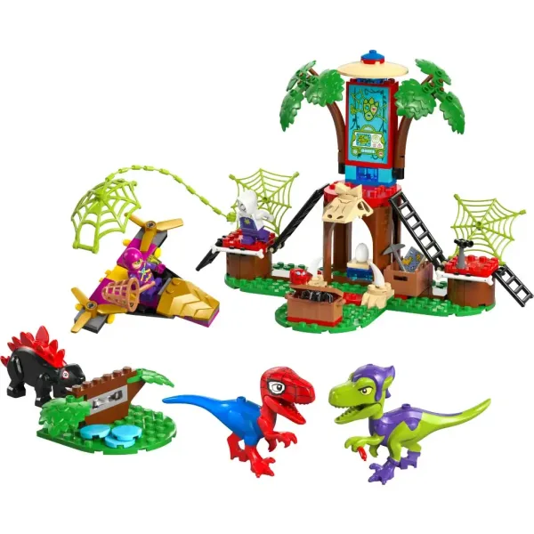 LEGO® Marvel: Spider-Man a Gobby v boji s raptorom na základni v domčeku na strome (11200) obrázok 5