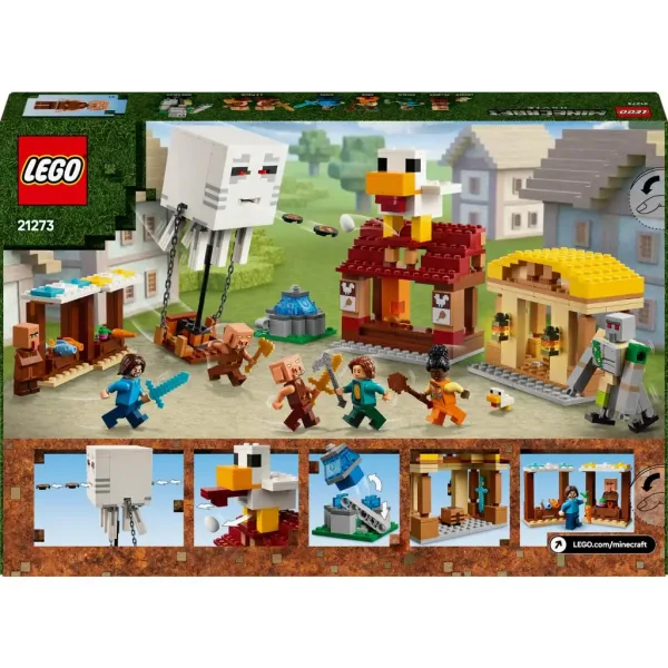 LEGO® Minecraft: Ducholodný balón a útok na dedinu (21273) obrázok 2