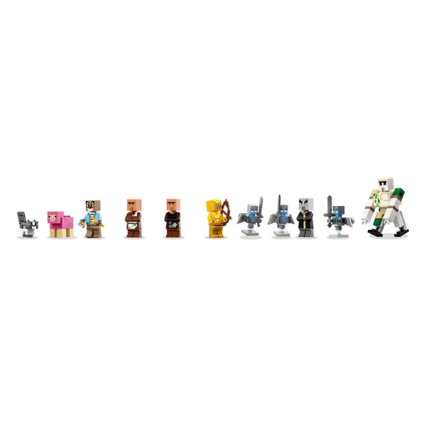 LEGO® Minecraft: Útok vyvolávača v dedine (21596) obrázok 3