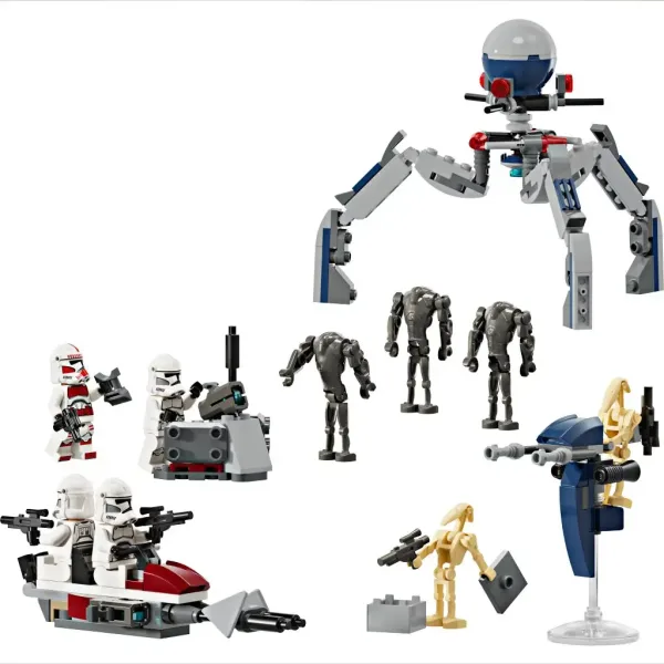 LEGO® Star Wars™: Bojový balíček klonových vojakov™ a bojových droidov™ (75372) obrázok 2