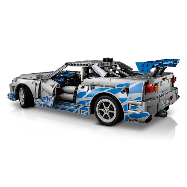 LEGO® Technic: 2 Rýchlo 2 Zbesilo Nissan Skyline GT-R (R34) auto (42210) obrázok 6