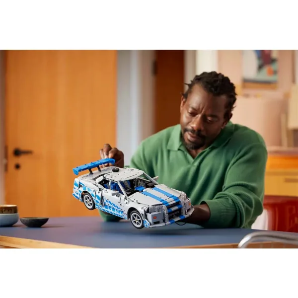 LEGO® Technic: 2 Rýchlo 2 Zbesilo Nissan Skyline GT-R (R34) auto (42210) obrázok 8