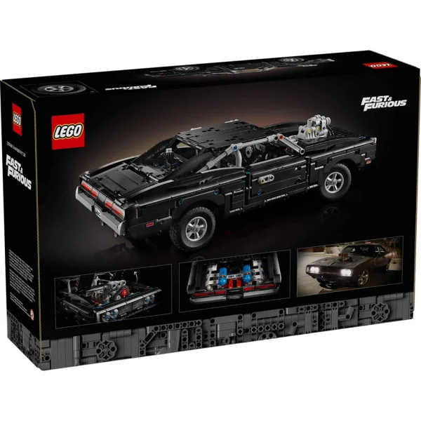 LEGO® Technic: Rýchle a zbesilé Dodge Charger R/T auto (42231) obrázok 9