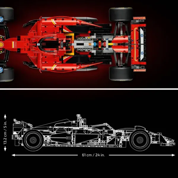 LEGO® Technic: Ferrari SF-24 F1 auto (42207) obrázok 8