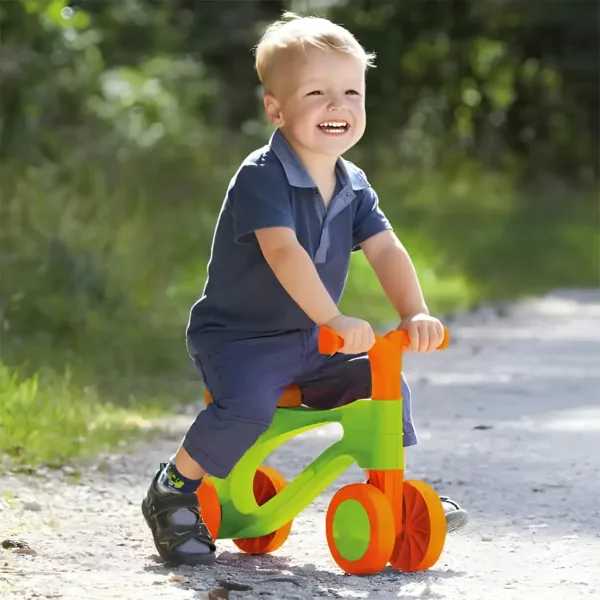 LENA: ECO nožný pohon zelený skúter obrázok 2