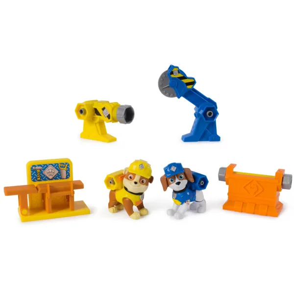 Labková patrola: Rubble a jeho tím Wheeler a Rubble psíky s náradím - Spin Master obrázok 2