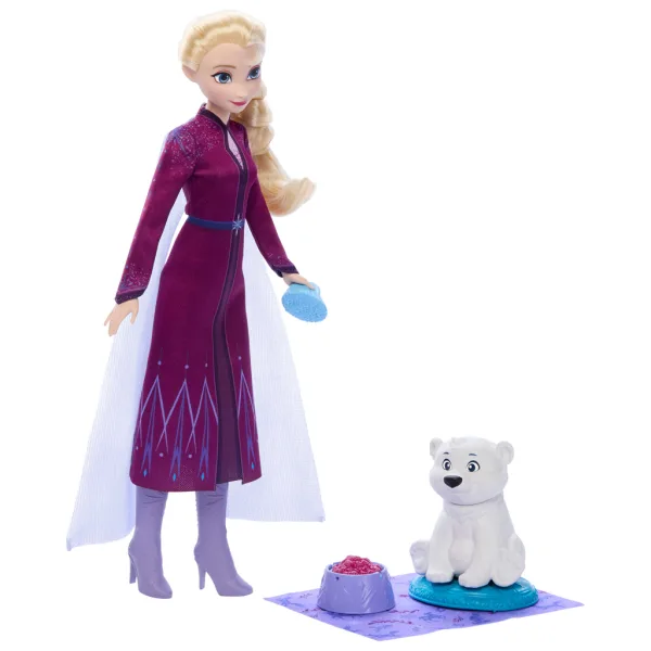 Ľadové kráľovstvo: Elsa a malý ľadový medvedík sada figúrok - Mattel obrázok 2