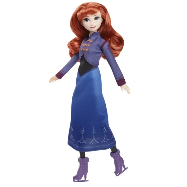 Ľadové kráľovstvo: Korčuľujúca Anna bábika - Mattel obrázok 2