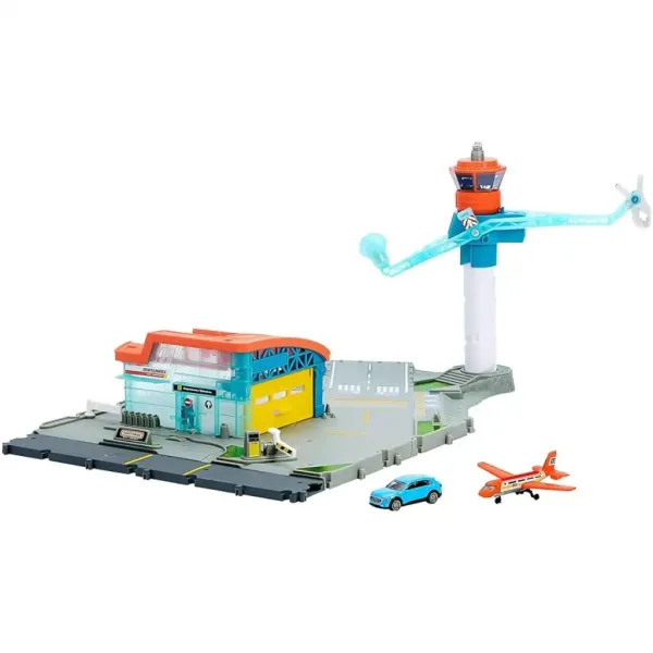 Letisko Matchbox a riadiace centrum - Mattel obrázok 2