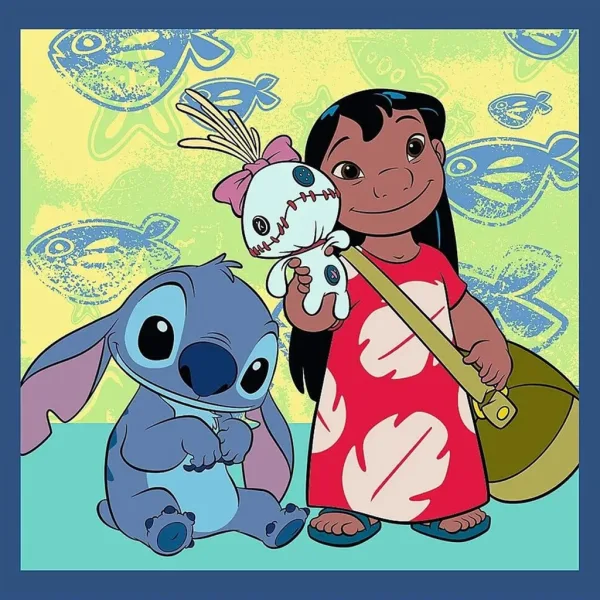 Lilo a Stitch - 3 v 1 20-36-50 ks puzzle - Trefl obrázok 2
