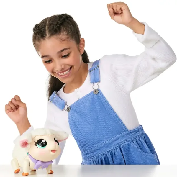 Little Live Pets: Snowie Barika, interaktívny baran s hlasom a pohybovou funkciou obrázok 4