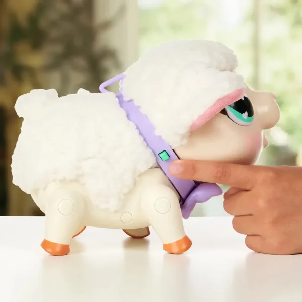 Little Live Pets: Snowie Barika, interaktívny baran s hlasom a pohybovou funkciou obrázok 5