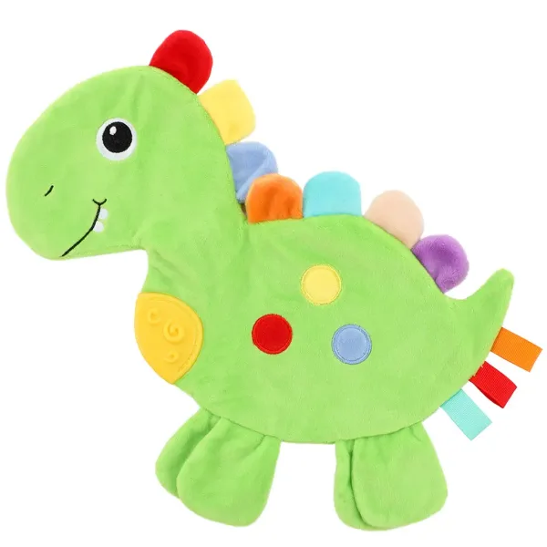 Little Stars: Hryzátko s dinosaurami, hrkálková šatka obrázok 3