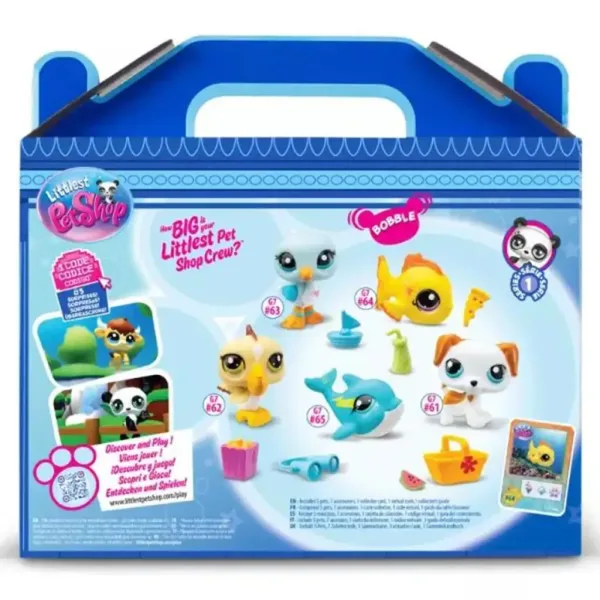 Littlest Pet Shop: 5-figúrkový balíček séria 1 - Pláž obrázok 3