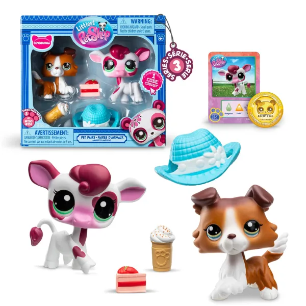 Littlest Pet Shop: Balenie dvoch zvieratiek S3, rôzne varianty, 1 kus obrázok 2